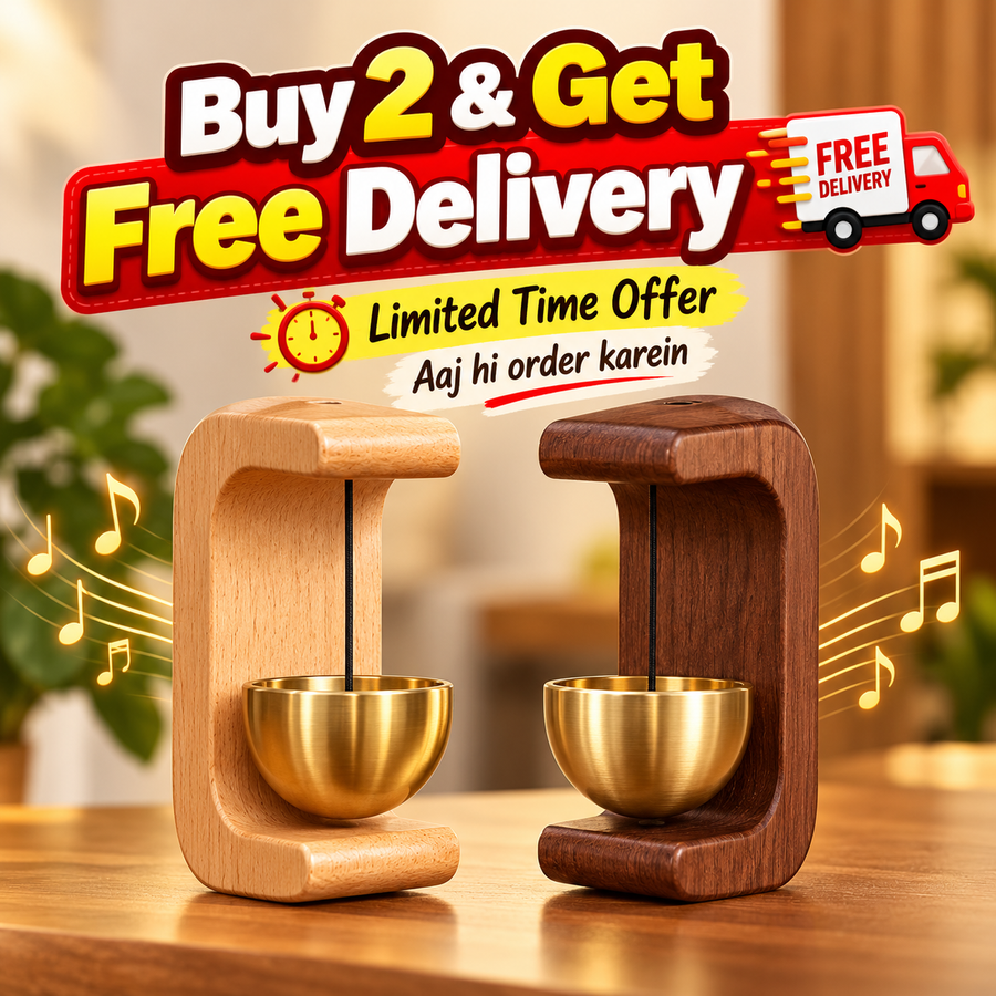Wooden Magnetic Door Bell Chime