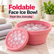 Silicone Foldable Face Ice Bowl