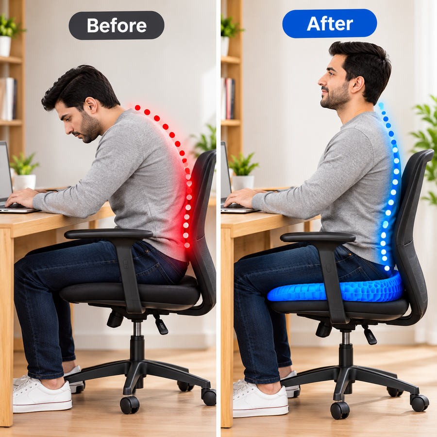 Egg Sitter Gel Seat Cushion